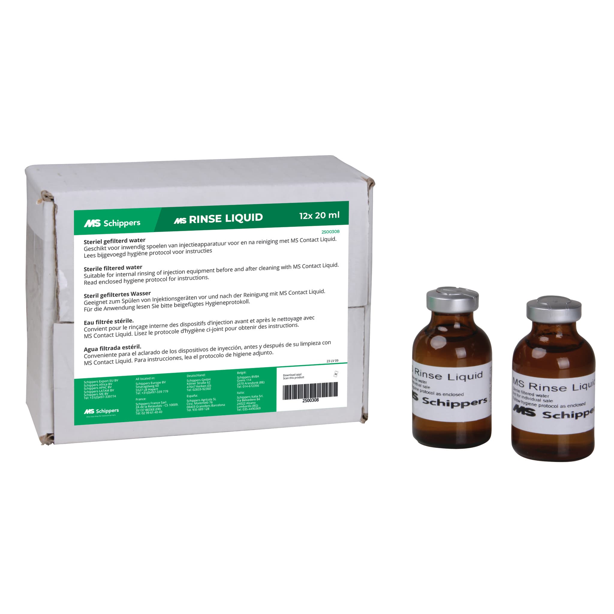 Spare part image MS Rinse liquid 20 ml, p/12