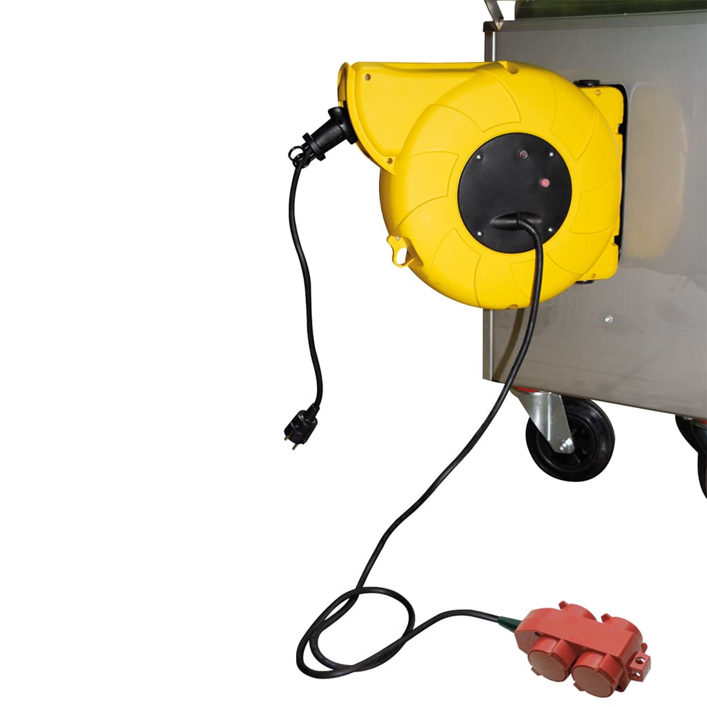 Spare part image Kabelhaspel met viervoudige stekker, 24 m