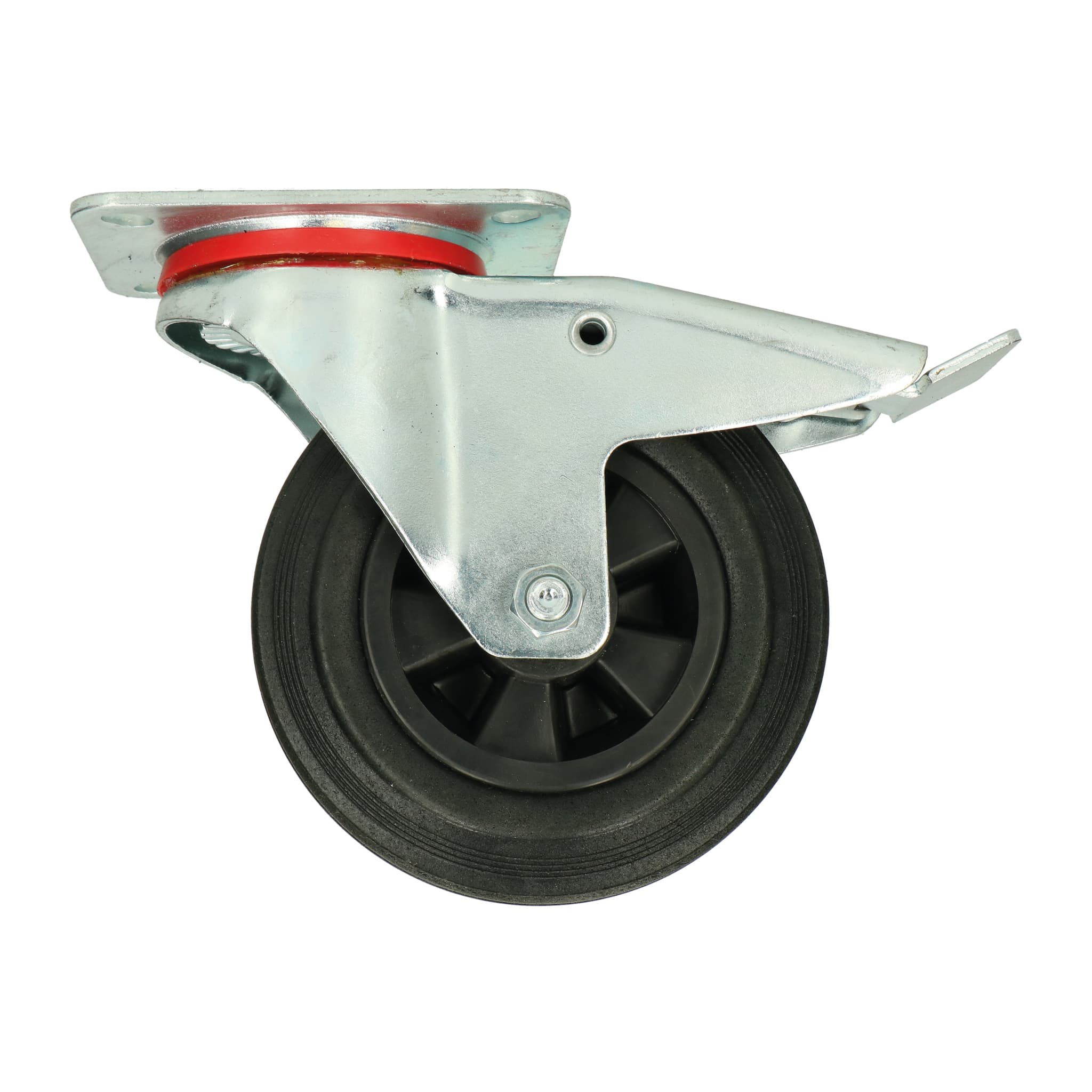 Spare part image Zwenkwiel met rem 16 cm